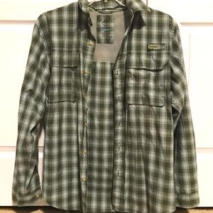 Timberland’s Green Plaid Flannel.